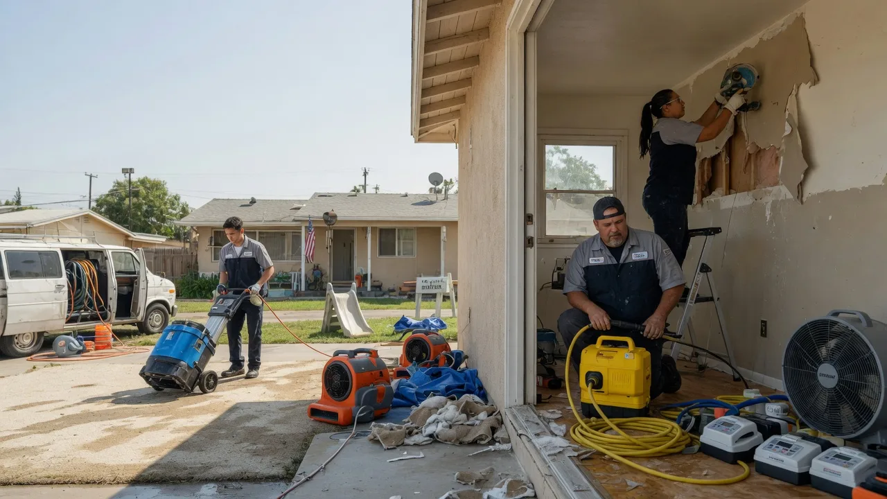 Water Damage Restoration in Moffett, OK near me